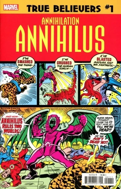 True Believers: Annihilation: Annihilus (2019) - Series 