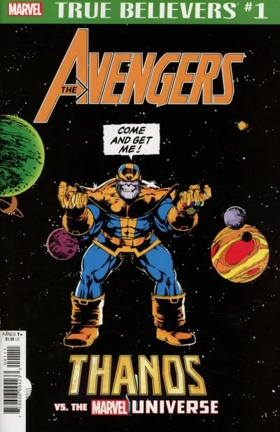 True Believers: Avengers: Thanos vs. the Marvel Universe (2019) - Series 