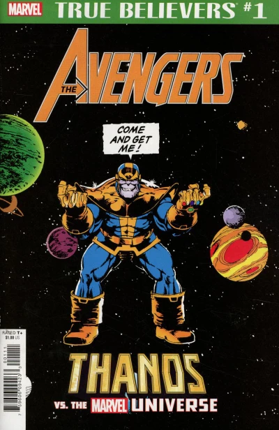 True Believers: Avengers: Thanos vs. the Marvel Universe (2019) - Series 