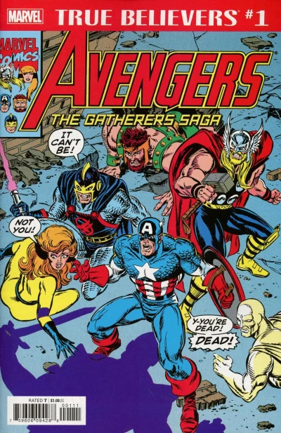 True Believers: Avengers: The Gatherers Saga (2019) - Series 
