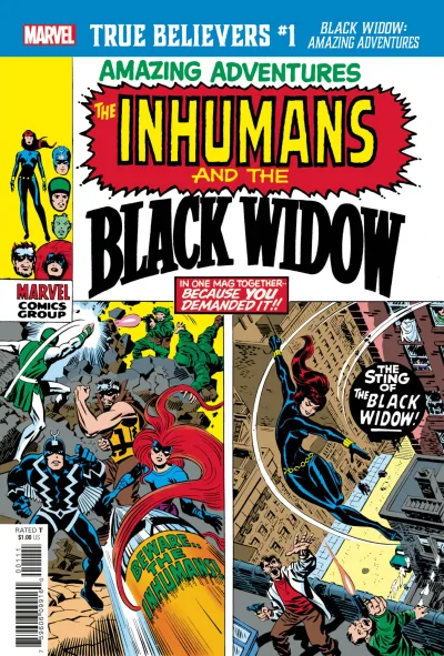 True Believers: Black Widow: Amazing Adventures (2020) - Series 