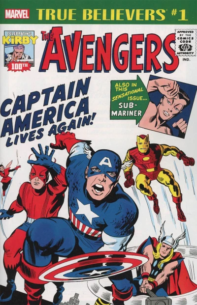 True Believers: Captain America Lives Again (2017) - Series 