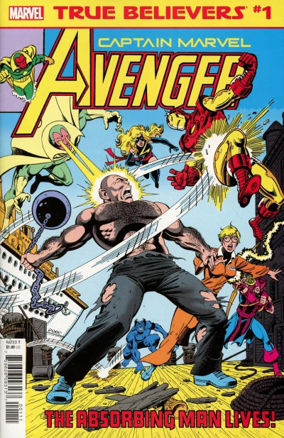 True Believers: Captain Marvel: Avenger (2019) - Series 