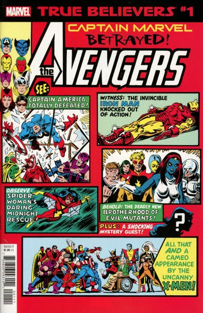 True Believers: Captain Marvel Betrayed! (2019) - Series 