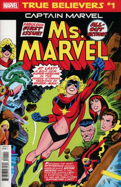 True Believers: Captain Marvel: Ms. Marvel (2019) - Series 
