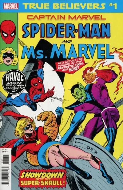 True Believers: Captain Marvel: Spider-Man and Ms. Marvel (2019) - Series 