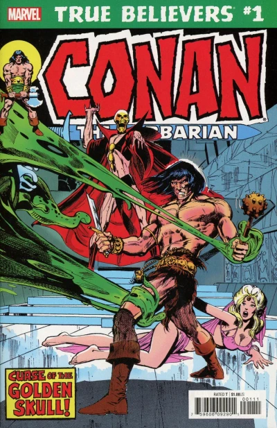True Believers: Conan the Barbarian: Curse of the Golden Skull! (2019) - Series 