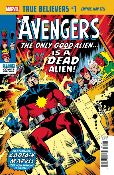 True Believers: Empyre: Mar-Vell (2020) - Series 