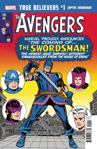 True Believers: Empyre: Swordsman (2020) - Series 
