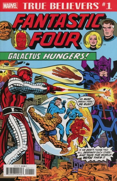True Believers: Fantastic Four: Galactus Hungers (2018) - Series 