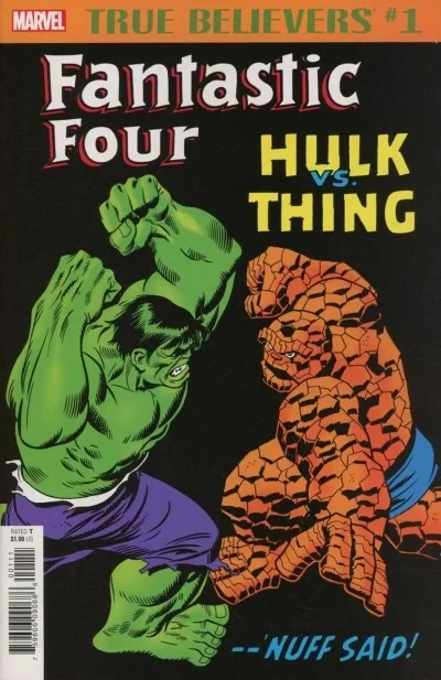 True Believers: Fantastic Four: Hulk vs. Thing (2018) - Series 