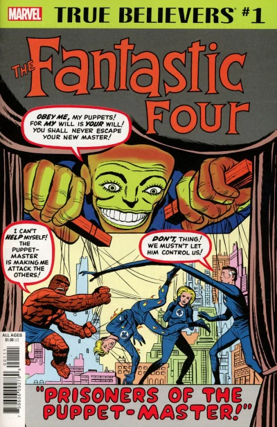True Believers: Fantastic Four: Prisoners of the Puppet-Master! (2018) - Series 