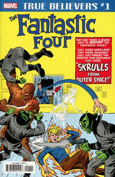 True Believers: Fantastic Four: Skrulls From Outer Space! (2018) - Series 