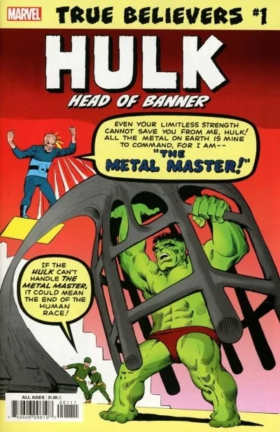 True Believers: Hulk: Head of Banner (2019) - Series 