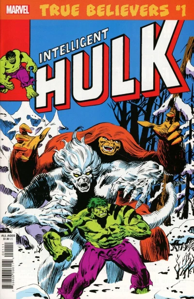 True Believers: Hulk: Intelligent Hulk (2019) - Series 