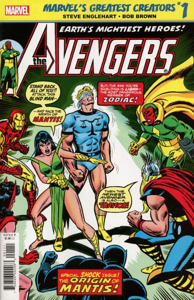 True Believers: Marvel's Greatest Creators: Avengers: The Origin of Mantis (2019) - Series 