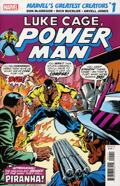 True Believers: Marvel's Greatest Creators: Luke Cage, Power Man (2019) - Series 