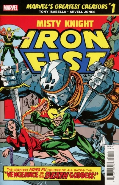 True Believers: Marvel's Greatest Creators: Iron Fist: Misty Knight (2019) - Series 