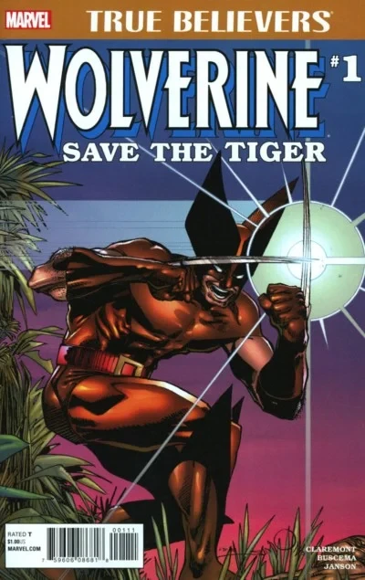 True Believers: Wolverine - Save the Tiger (2017) - Series 