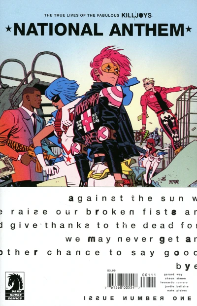 True Lives of the Fabulous Killjoys: National Anthem (2020) - Series 