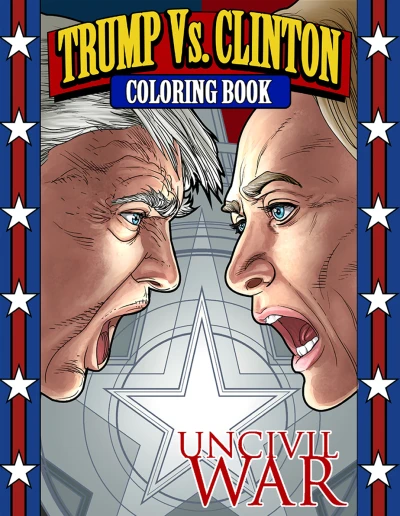 Trump Vs. Clinton Coloring Book (2016) - Series 