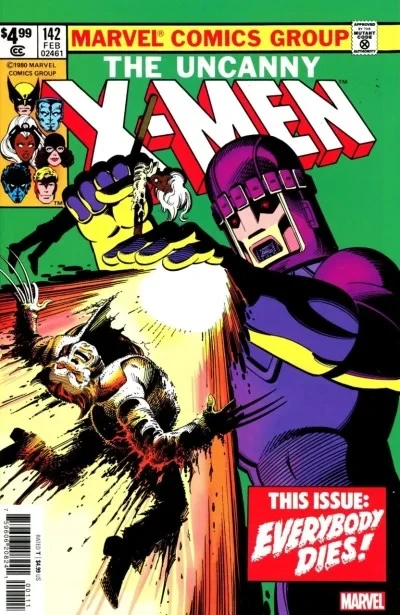 Uncanny X-Men No. 142 Facsimile Edition (2023) - Series 