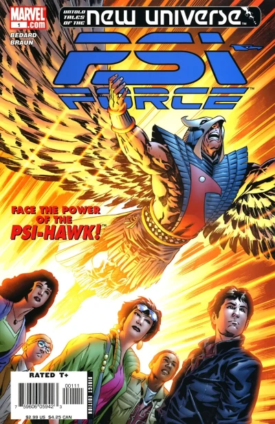 Untold Tales of the New Universe: Psi-Force (2006) - Series 