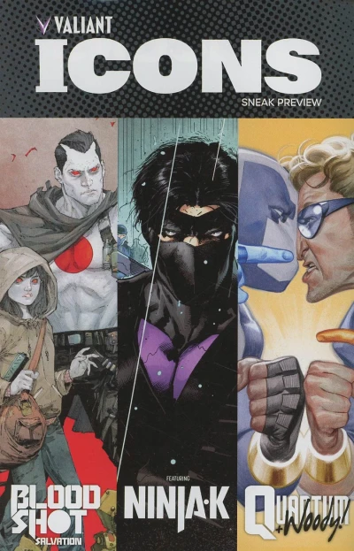 Valiant Icons Sneak Preview (2017) - Series 