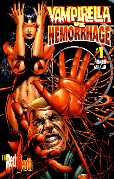 Vampirella vs Hemorrhage Preview Ash Can (1997) - Series 