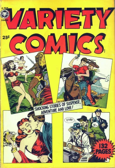 Variety Comics (1950) - Series 