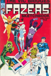 Vic Bridges Fazers Sketchbook and Fact File