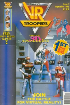 VR Trooper in 3D Official Monthly Comic