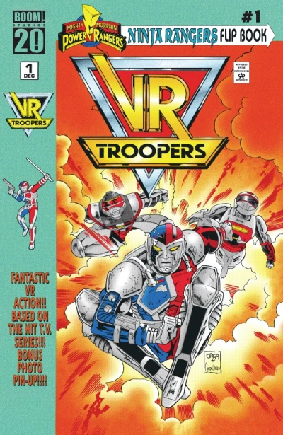 VR Troopers / Power Rangers Flipbook Facsimile Edition (2025) - Series 