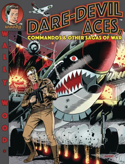 Wally Wood Dare-Devil Aces, Commandos & Other Sagas of War (Hardcover, 2019) - Series 