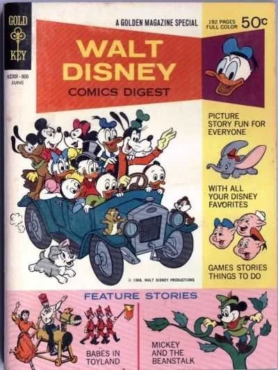 Walt Disney Comics Digest (1968) - Series 