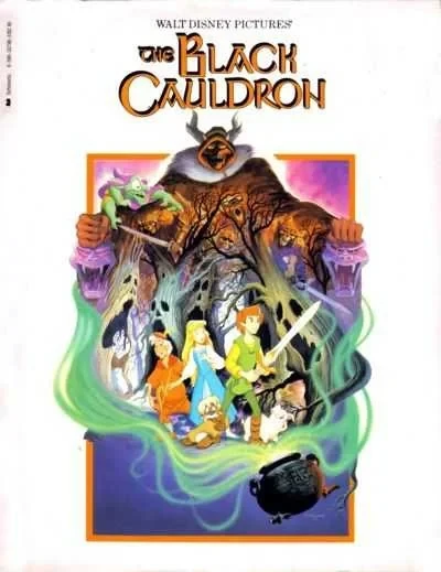 Walt Disney Pictures' The Black Cauldron (Trade Paperback, 1985) - Series 