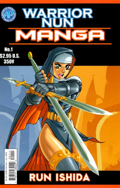 Warrior Nun Manga (2000) - Series 