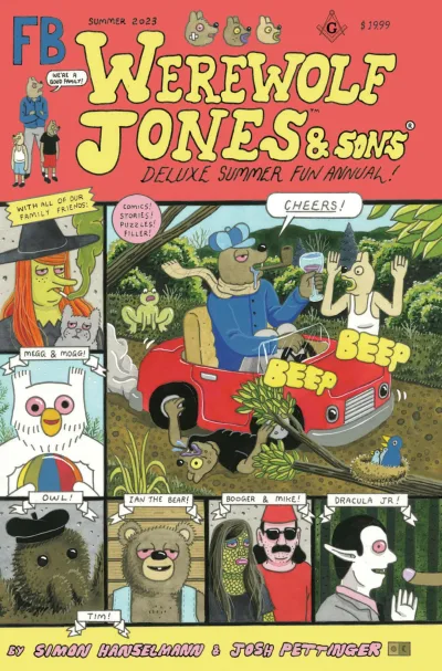 Werewolf Jones & Sons Deluxe Summer Fun Annual (Hardcover, 2023) - Series 