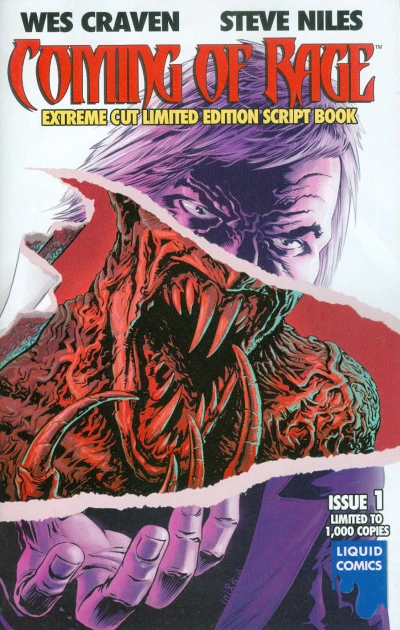 Wes Cravens Coming of Rage Extreme Cut Limited Edition Script Book (2015) - Series 