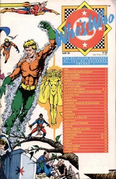 Who's Who: The Definitive Directory of the DC Universe (1985) - Series 