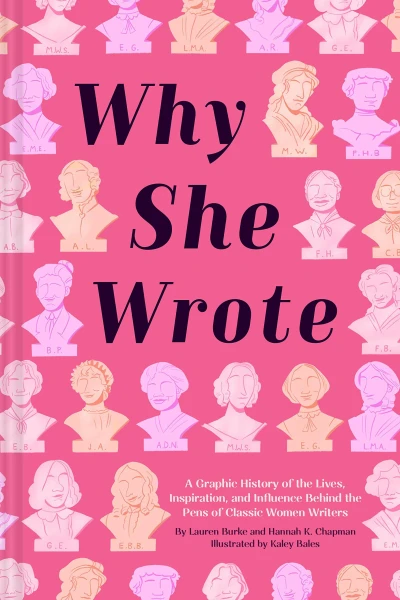 Why She Wrote: A Graphic History of the Lives, Inspiration, and Influence Behind the Pens of Classic Women Writers (Hardcover, 2021) - Series 