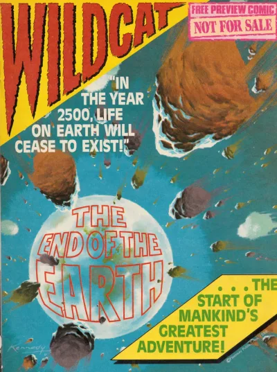 Wildcat preview comic (1988) - Series 