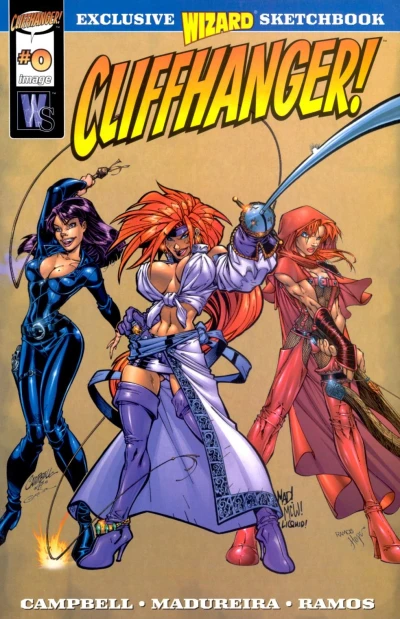 Wildstorm Cliffhanger Sketchbook (1997) - Series 