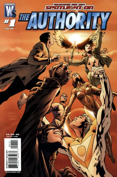 Wildstorm Fine Arts: Spotlight on The Authority (2008) - Series 