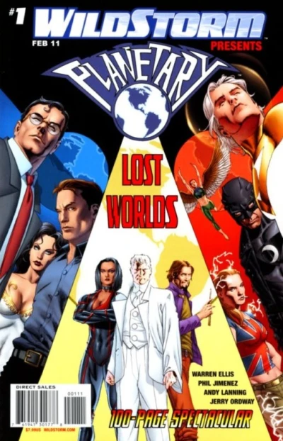 Wildstorm Presents: Planetary - Lost Worlds (2011) - Series 