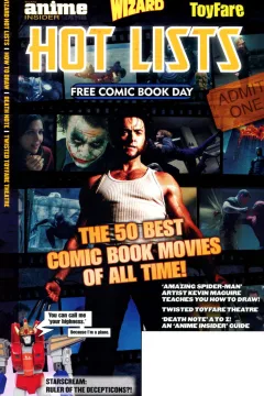 Wizard Hot List 50 Best Comic Movies