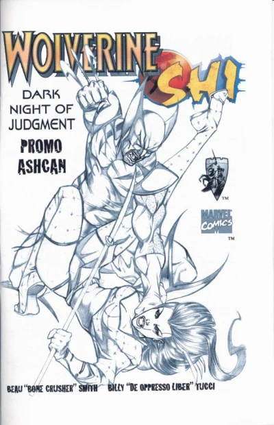Wolverine/Shi: Dark Night of Judgment Ashcan (1998) - Series 