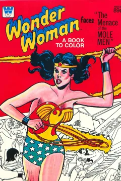 Wonder Woman Faces the Menace of the Mole Men