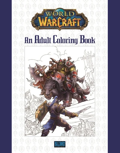 World of Warcraft: An Adult Coloring Book (2016) - Series 