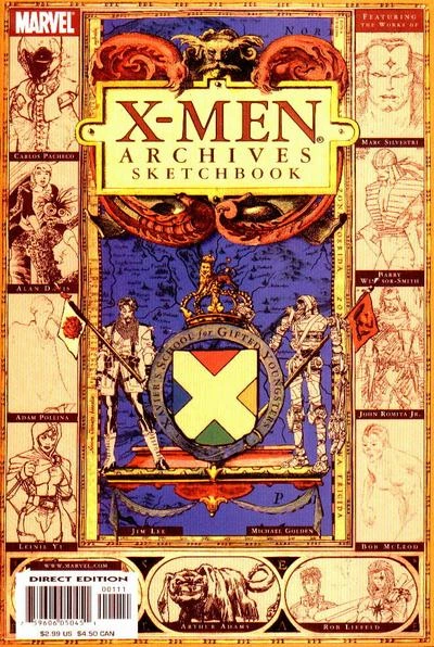 X-Men Archives Sketchbook (2000) - Series 